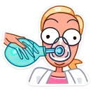 Стикер Доктор Алексеева