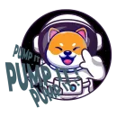 Стикер dog in space