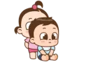 Стикер baby cute