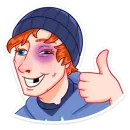 Стикер Думер Дэн