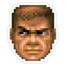 Стикер Doom Slayer