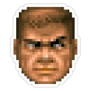 Стикер Doom Slayer