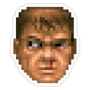 Стикер Doom Slayer