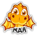 Стикер Dragons