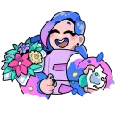 Стикер Мия из Другого Дела Без текста