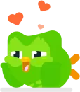 Стикер Duolingo