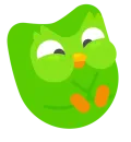 Стикер Duolingo