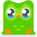 Стикер Duolingo
