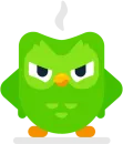 Стикер Duolingo