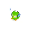 Стикер duolingo cute