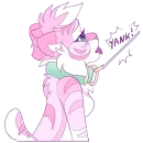 Стикер eat my ass