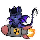 Стикер Furry Dragon