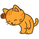 Стикер Котики