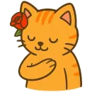 Стикер Котики