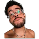 Стикер Bad Bunny