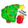 Стикер Елочка Иголочка