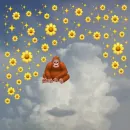 Стикер emoji in the sky