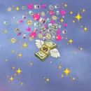 Стикер emoji in the sky