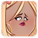 Стикер Эцуко без надписей