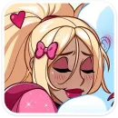 Стикер Эцуко без надписей