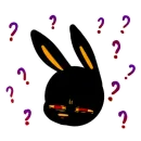 Стикер Зло из золота