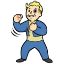 Стикер fallout