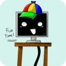 Стикер Мистер Фан Компьютер