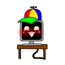 Стикер Мистер Фан Компьютер