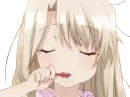 Стикер fate / kaleid liner prisma illya