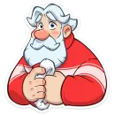 Стикер Дедушка Мороз