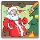 Стикер Дедушка Мороз