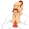 Стикер feels good man