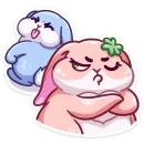 Стикер Пыш и Пышка