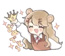 Стикер fluffy