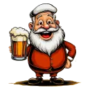 Стикер Ретро еда