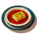 Стикер Ретро еда