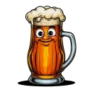 Стикер Ретро еда