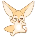 Стикер Лисёнок Аск