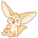 Стикер Лисёнок Аск