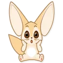 Стикер Лисёнок Аск