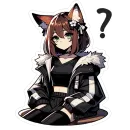 Стикер Fox Nika