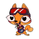 Стикер foxsok