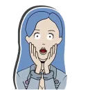 Стикер ФРЕНДЗОНА | FAN