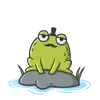 Стикер Mr Frog
