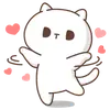 Стикер jobless kitty //