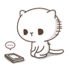 Стикер jobless kitty //