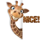 Стикер Giraffe