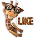Стикер Giraffe
