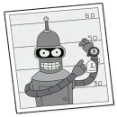 Стикер Futurama