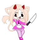 Стикер Gacha Love